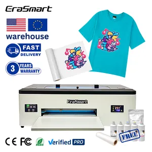 On-time Delivery Guarantee Roll To Roll A3 Printing 1390 L1800 Dtf Printer With Powder Machine For Clothing Printing