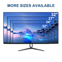 Moniteur d'Ordinateur LED Incurvé et Plat 2K/4K OLED 21/22/24/27/32/34/49 Pouces OEM & ODM avec Option d'Écran pour Jeux de Bureau