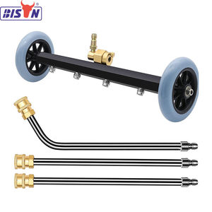 BISON (CHINA) Nueva Hidrolavadora de Alta Presión Comercial para Detallado Automotriz, Lanza para Bajos de Vehículos y Escobilla de Agua <span class=keywords><strong>con</strong></span> Rueda - Product Image 1