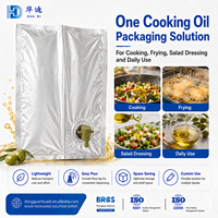 Sac en carton personnalisé pour huile alimentaire 5L avec robinet, emballage alimentaire étanche pour distributeur d'huile de cuisson