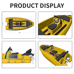 Motoscafo Veloce con Certificato CE per Pesca, Yacht e Barche di Lusso in HDPE - Product Image 1