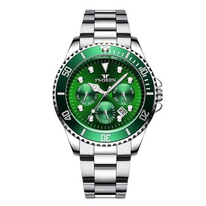 <span class=keywords><strong>Montre</strong></span> de plongée tendance avec logo personnalisé pour hommes Montres de sport à quartz étanches avec bracelet en acier inoxydable automatique et mécanique de luxe - Product Image 1