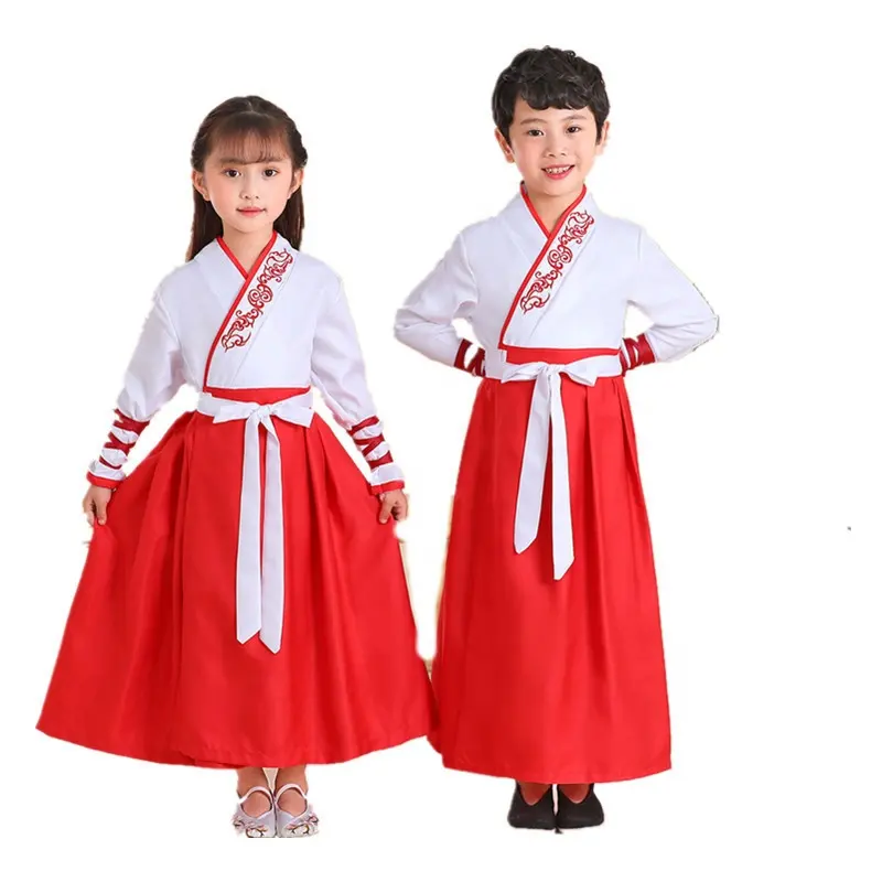 Libros infantiles Hanfu para niños, disfraces infantiles, trajes tradicionales