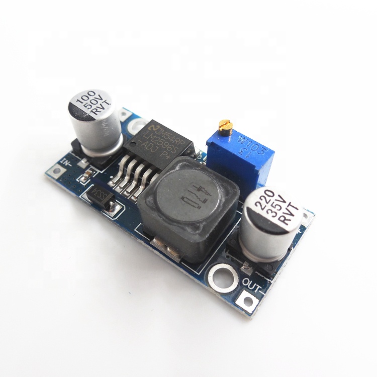 LM2596S DC-DC понижающий модуль источника питания с 3A Регулируемый LM2596