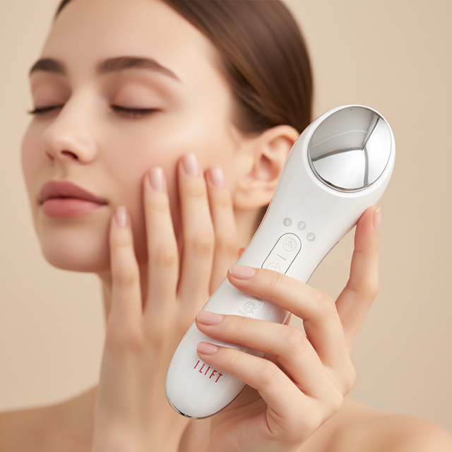 Mini Microcurrent Face Lift Machine Skin Tightening Rejuvenation Beauty Massage Facial Toning Device