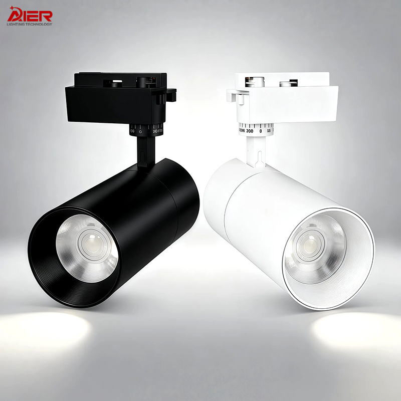 Modern Commercial Adjustable Track Light System