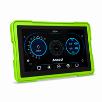 Aoocci BM7 Navigateur GPS pour moto 7 pouces 1024x600 IPS avec CarPlay sans fil et Android Auto, WiFi double bande, étanche