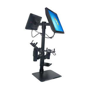 Đầu đọc thẻ Scanner chủ màn hình cảm ứng POS hệ thống Kit tùy chỉnh gắn kim loại đứng xoay cực POS Máy Kit - Product Image 1