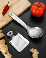 Râpe à gingembre multifonction en acier inoxydable Syh2033, éminceur d'ail automatique, facile à nettoyer, ustensile de cuisine durable