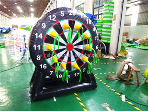 Comercial personalizado PVC inflable fútbol al aire libre juego de mesa de dardos inflable tiro al blanco fútbol deportes juegos para la venta - Product Image 3
