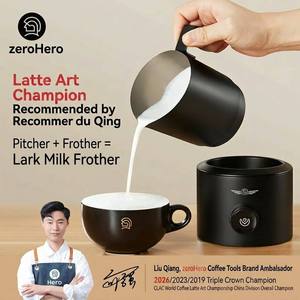 Espumador de Leche Automático ZeroHero para Latte, Cappuccino, Macchiato y Chocolate Caliente - Product Image 2
