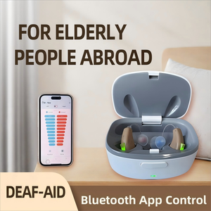 Fabricante Digital Recargable Audífonos App Controlada Médico TWS RIC Audífonos con Bluetooth Inalámbrico para Personas Mayores - Product Image 5