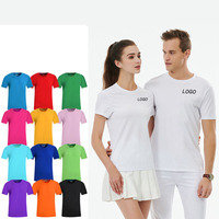 T-shirt décontracté en polyester/coton tricoté Graphique personnalisé T-shirt de service OEM pour hommes Créez votre propre marque de vêtements