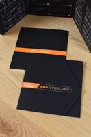 Impression offset de livrets, dépliants, brochures et prospectus personnalisés en gros avec laminage de film pliable