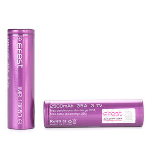Efest Factory 18650 1000Mah 1600mah 2000mah 2500mah 3000mah batterie rechargeable au lithium avec PCB pour <span class=keywords><strong>machine</strong></span> à tatouer outil électrique - Product Image 4