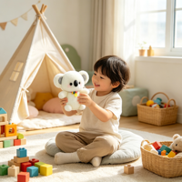 Peluche mignonne en gros : Lapin, Koala, Éléphant à longues oreilles – Prix pour machine à griffes, Cadeau d'anniversaire pour enfants, Peluche personnalisée OEM