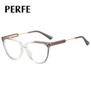 81080 nuevas gafas ópticas TR90 para mujeres sudamericanas Ojo de Gato Azul Anti-Luz Azul diamante fotografía de <span class=keywords><strong>calle</strong></span> transfronteriza - Product Image 4