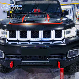 Luci paraurti anteriori con griglia in materiale ABS di ottima qualità per BJ40 pechino - Product Image 4