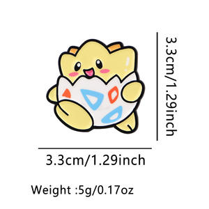 ポケモン クラシックキャラクター 亜鉛合金 エナメルバッジセット ピカチュウ ブローチ バックパック 衣類装飾 コレクションギフト - Product Image 5