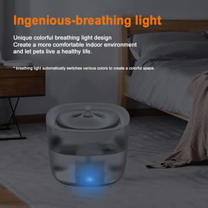 CITICITY Nouveau Distributeur d'Eau Automatique Transparent pour Chat avec Filtre à Circulation Automatique et Recharge Intelligente - Product Image 3