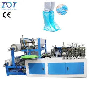 Medical Fully Automatic Disposable Plastic Waterproof Dustproof Boot Cover Making Machine