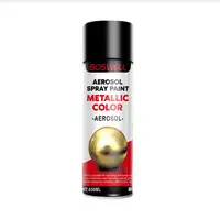 18k gold spray paint, waterproof mirror gold effect, 450ml