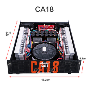 Lane công suất cao DJ âm thanh bass amplificador âm thanh chuyên nghiệp khuếch đại công suất chuyên nghiệp khuếch đại công suất CA18 - Product Image 5