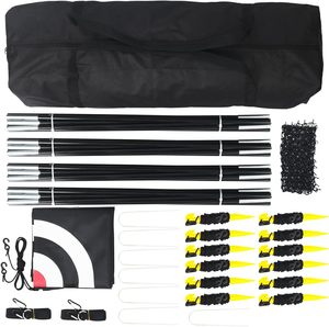30FT <strong>Baseball</strong> Batting <strong>Cage</strong> and <strong>Frame</strong> Backyard Training Equipment Freestanding Portable Batting <strong>Cage</strong> Pitching Practice Net - Product Image 6