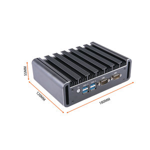 Nuevo Precio al por Mayor, PC Industrial Integrado Personalizable DDR3 Gigabit LAN 6 USB de 5.ª Generación I3 5005U sin Ventilador para Fábrica Inteligente EPCE-H - Product Image 2
