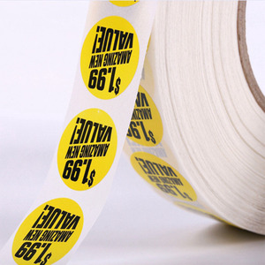 Nhãn Dán Giá Giảm GIá Chống Nước Dính Giấy Tùy Chỉnh Cuộn In Nhãn Đóng Gói Thực Phẩm - Product Image 6