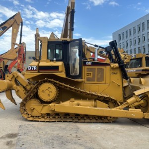 Bulldozer Caterpillar D7R usado para la construcción de carreteras Condición original con componentes esenciales del núcleo de la bomba incluidos - Product Image 3