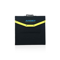 Panneau solaire monocristallin PERC 200W, étanche IP65, pliable, chargeur solaire de secours pour station d'alimentation, camping-car, camping, hors réseau