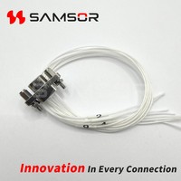 Connecteur femelle de haute qualité série J30J à 9 broches, J30J-9TJP, micro-rectangulaire avec câble 200V 3A