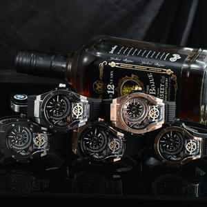 Orologio da Uomo al Quarzo con Cassa in Lega e Vetro, Cinturino in Gomma da 22mm, Stile Warcraft Messi <span class=keywords><strong>Jason</strong></span> Statham - Product Image 4