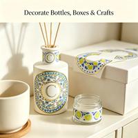 Étiquettes autocollantes personnalisées de style chinois pour petits flacons cosmétiques - Imperméables et résistantes aux UV pour l'image de marque