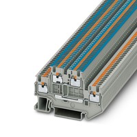 Bloc de bornes double couche prêt à être expédié PTTB 1,5/S-L/N