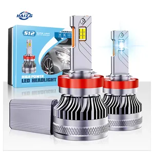 Low Beams R6 Canbus H11 Headlights High Power CSP LED Bulb 6000K White M1 A