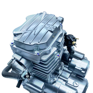 ซัพพลายเออร์น้ำมันเบนซิน Loncin เครื่องยนต์มอเตอร์ไซค์ 200 ซีซี ระบายความร้อนด้วยน้ำ ชุดประกอบเครื่องยนต์ 5 เกียร์ ชุดกระบอกสูบ CG200 อะไหล่รถสามล้อ CDI 200 - Product Image 6