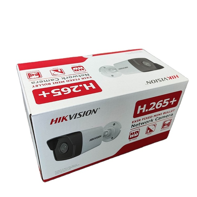 Hik 30m IR Bullet 4MP IP Camera DS-2CD1043G0-I with Motion Detection Network Camera with After-sales Support