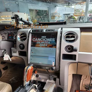 GEN 2 13 "Android 11 128 Tesla стиль автомобиля GPS навигация для Ford Raptor F150 2009-2014 Радио стерео Мультимедийный Плеер головное устройство