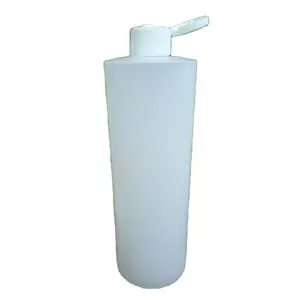OEM Arts Crafts Paint & Oil Wasser flasche Weiße Kappe Leere Flip Top 500ml Plastik flaschen
