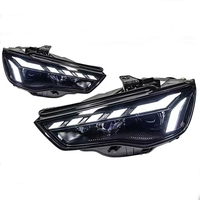 Luces para Auto Audi A3 8V 2013-2016, Conjunto de Faros Delanteros con Lente LED, Luz Diurna DRL, Señal de Giro Dinámica