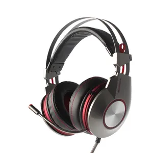 for Sibelia Iron Grey Game Earphones Headwear Sound Insulation and Noise Reduction Esports Earphones Desktop Computer Earphones