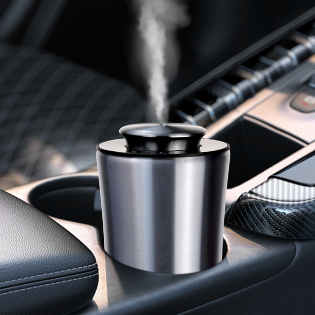 Wholesale Room Auto Smart Aroma Diffuser air Freshener Waterless Fragrance Essential Oil Usb Rechargeable Car Scent Diffuser