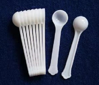 Voedselveilige 1ml plastic lepels, op maat gemaakte maatlepels, voedsellepels, voedsellepels in meerdere maten, verkrijgbaar in bulk