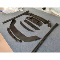 Kit carrosserie en fibre de carbone véritable pour Ferrari California 2008-2014 : Lame avant, diffuseur arrière, jupes latérales, aileron de coffre