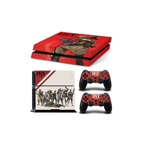 Pour PS4 autocollants pour <span class=keywords><strong>Playstation4</strong></span> Slim/Pro Console et contrôleur vinyle peau décalcomanies vin autocollant de protection - Product Image 1