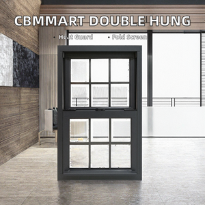 Fenêtres battantes modernes en alliage d'aluminium à <span class=keywords><strong>double</strong></span> <span class=keywords><strong>vitrage</strong></span>, résistantes aux ouragans, insonorisées, dernier design pour portes <span class=keywords><strong>de</strong></span> maison - Product Image 4