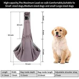 Toptan moda yumuşak nefes evcil hayvan taşıyıcı açık eller serbest giyilebilir küçük köpek köpek kedi Sling seyahat için - Product Image 5