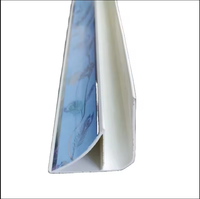 Revêtement de plafond en PVC de qualité supérieure en Chine, corniche de 8 mm de large, profilés en plastique durables et élégants